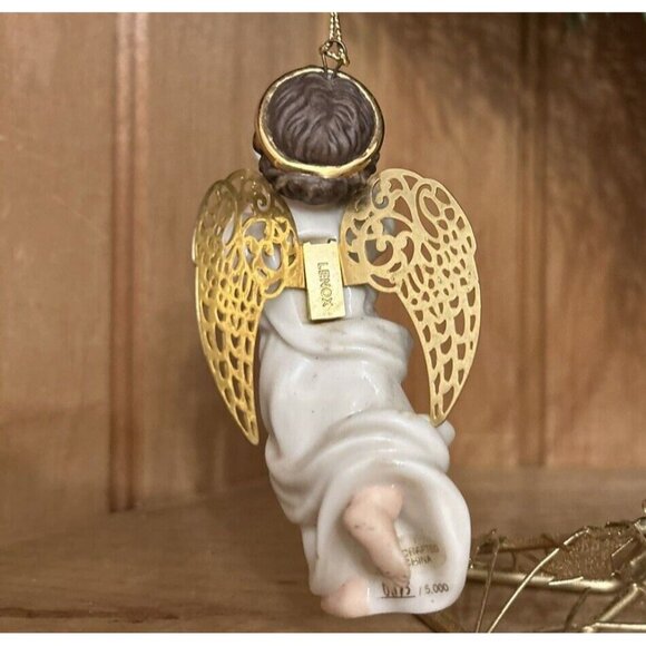 Vintage Lenox Limited Edition Little Trumpeter Ornament 2000 #2480/5000 - Picture 4 of 4